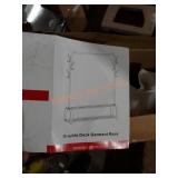 Double deck garment rack