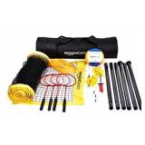 Amazon Basics Outdoor Volleyball and Badminton