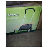Greenworks manual lawnmower
