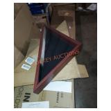 Flag memorial box