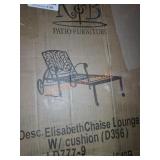 Kb patio furniture Elisabeth chaise lounge