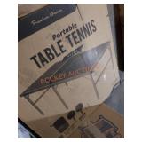 Portable table tennis