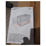 Large Foldable Metal Dog Crate