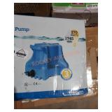 Pool cover pump