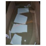 Glass Coffee Table, Gold Finish