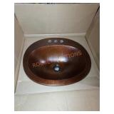 Copper sink