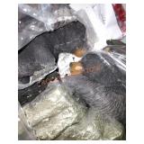 Bear rock fountain- damage