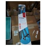 Moen curved shower rod