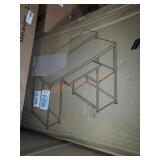 Computer desk with storage shelf