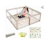 Mloong Baby Playpen mat and pen