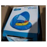 LAYCOL Baby Pool Float w/ Canopy