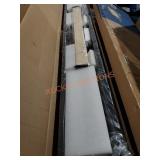 10" Modern Platform Bed, Wood Slats