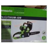 Greenworks Chainsaw