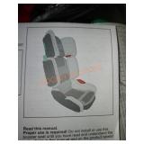 Mifold fit and fold highback booster seat