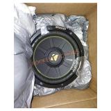 Kicker single 10inch 500 watt car subwoofer