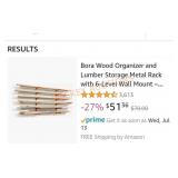 Bora wood storage racks