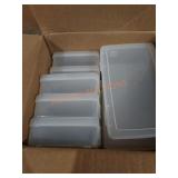 10 Small Storage Containers, 8.5"