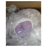 3in egg crate mattress topper lavender