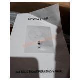 16" wall fan