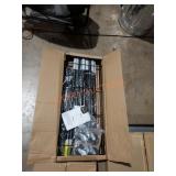 Amazon Basics double rod garment rack