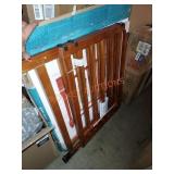 Summer top of stairs gate