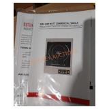 240V commercial single cooktop