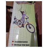 Trail gator bicycle tow bar