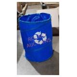 Pop up recycling bin