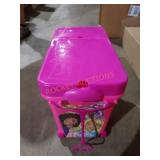 Barbie roller bin