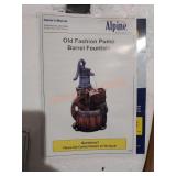 Old Fashioned Pump Barrel Fountain