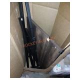 3-Tiered Metal And Wood Rack