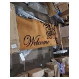 Welcome door mat