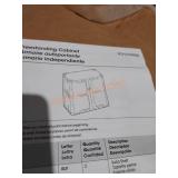 Rubbermaid freestanding cabinet