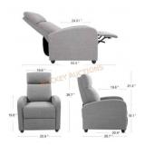 Reclining massage / vibration chair