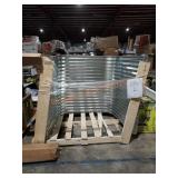 50"x36"48" galvanized steel egress window well