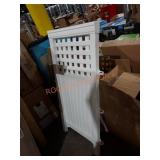 Sun cast garden screen