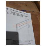 Prepac king flat panel headboard