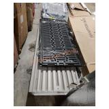 Plastic outdoor storage container