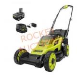 RYOBI ONE+ 18V 13 in. Cordless Battery Walk