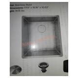 Kraus single stainless sink