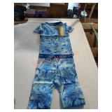 Cat & Jack 2pc pj set. Sz 6 youth. 4xthebid!