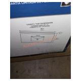 Glacier Bay 49" Vanity top