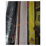 Laminate flooring, 4 open boxes,unknown footage,