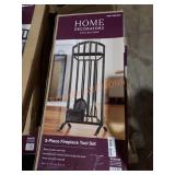 Fireplace tool set