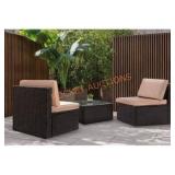 3 piece patio set