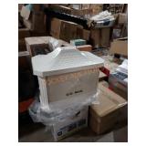 Aluminum post mount mailbox