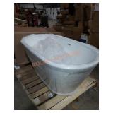 Freestanding bath tub