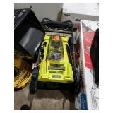Ryobi 40V 20" lawn mower- battery in office