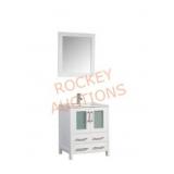 Vanity Art Brescia 30 in. W x 18 in. D x 36 in. H