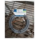 Braided ice maker line